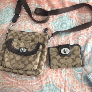 Coach wallet & coach purse